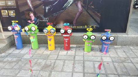 南昌商业区彩绘