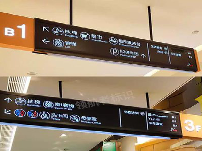 南昌如何通过商场标识牌引导客流分布？